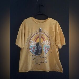 Yellow Country Music Graphic Tee